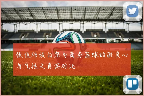 张佳玮谈打架与商务篮球的胜负心与气性之真实对比
