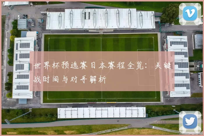 世界杯预选赛日本赛程全览:关键战时间与对手解析
